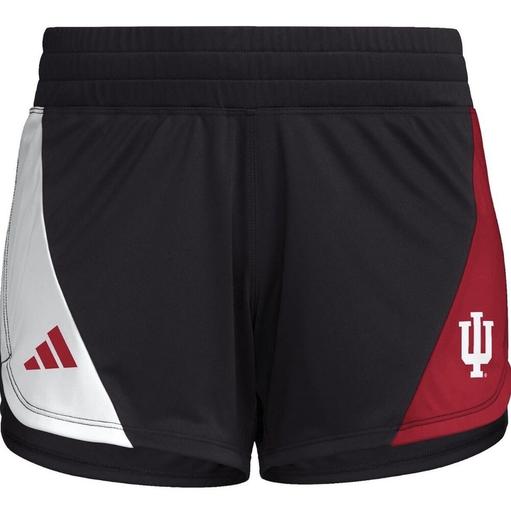 Indiana Hoosiers Training Shorts Adidas D4T Womens XXL 5 in Inseam Black New